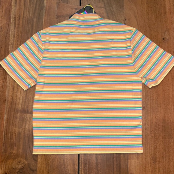 Teddy Fresh WOMEN'S RIB MOCKNECK ORANGE NWT - Picture 9 of 13